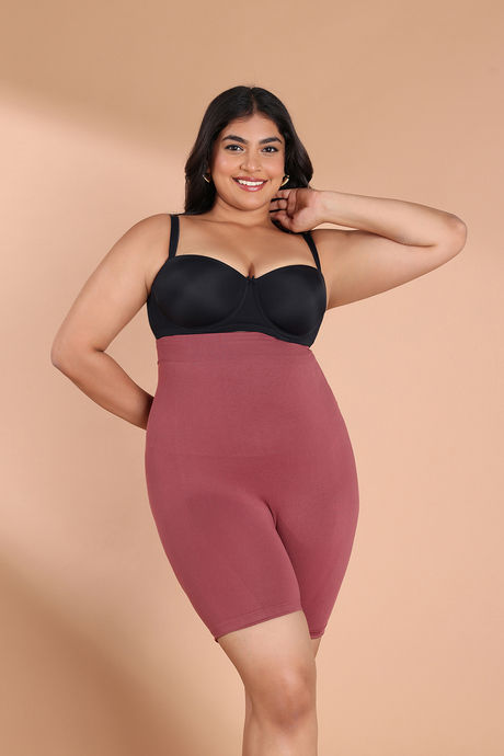 Zivame All Day Seamless Highwaist Thigh Shaper - Wild Ginger — image 8